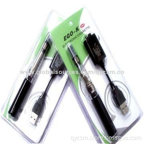 Electronic Cigarette Starter/Mini eGo-K Blister Kit, 650mAh Battery CapacityNew